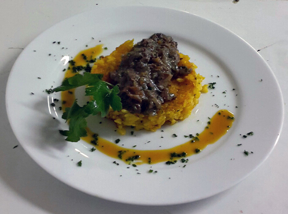 Alcuni piatti del ristorante del Bagno Lido