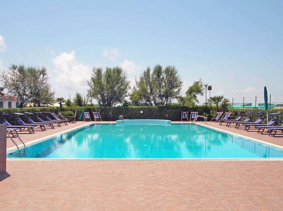 Piscina con acqua di mare del Bagno Lido