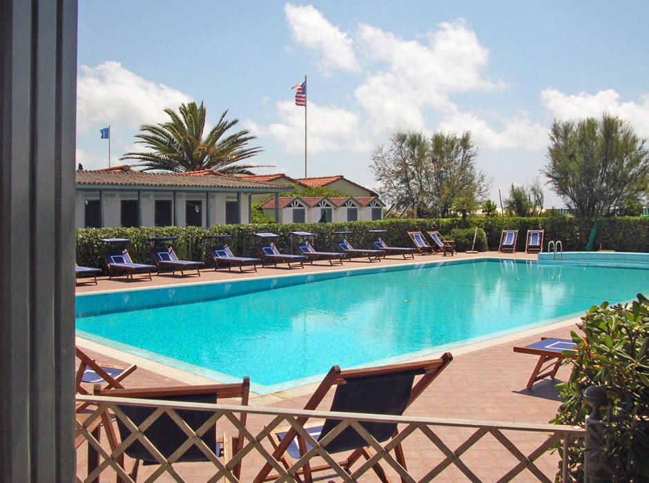 Swimming pool with sea water of Bagno Lido